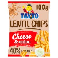 Tayto Cheese & Onion Lentil Chips (100 g)
