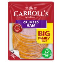 Carroll's Crumbed Ham Slices Big Family Pack (245 g)