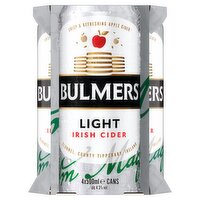 Bulmers Light Cider Can 4 Pack (500 ml)