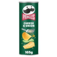 Pringles Cheese & Onion Crisps (165 g)