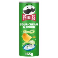 Pringles Sour Cream & Onion Crisps (165 g)