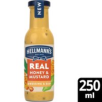 Hellmanns Salad Dressing Honey Must 6x250ml Bottle (250 ml)