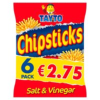 Tayto Chipsticks Snacks 6 Pack (28 g)