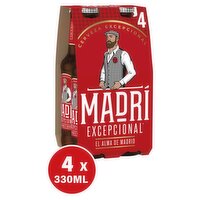 Madri Excepcional Bottles 4 Pack (330 ml)