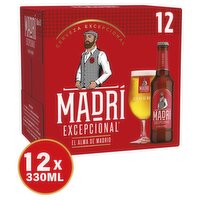 Madri Excepcional Bottels 12 Pack (330 ml)