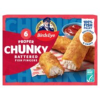 Birds Eye 6 Chunky Fish Finger In Batter (360 g)