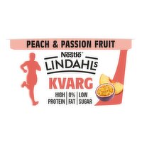 Lindahls Kvarg Peach & Passion Fruit (150 g)