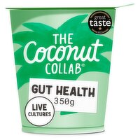 The Coconut Collab Gut Health Plain Coconut Yog (350 g)