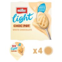 Muller Light Chocolate Fix Belgian Milk Chocolate Dessert 4 Pack (80 g)