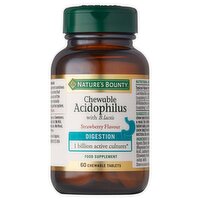 Nature's Bounty Chewable Acidophilus history (60 g)