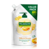 Palmolive Milk & Honey Liquid Hand Soap Refill Pack (1 L)