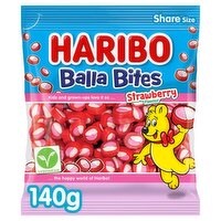 Haribo Balla Bites Strawberry Bag (140 g)