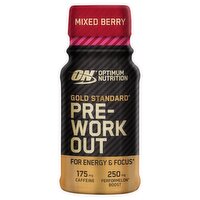 On Gold Standard Preworkout Shot Mixed Berry (60 ml)