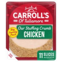 Carrolls of Tullamore Stuffing Crumb Chicken Slices (210 g)