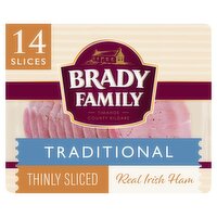 Brady Family Traditional Thin Sliced Irish Ham (120 g)