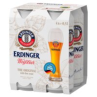 Erdinger Hefe Can 4 Pack (200 ml)