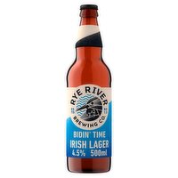 Rye River Bidin' Time Gluten Free Irish Lager Bottle (500 ml)