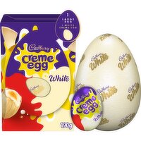 Cadbury White Creme Egg Easter Egg (190 g)