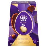 Cadbury Dairy Milk Chunky Ultimate Easter Egg (400 g)