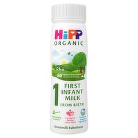Hipp Organic 1 Infant Milk Ready To Feed (200 ml)