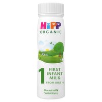 Hipp Organic 1 Infant Milk Ready To Feed (200 ml)