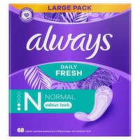 Always Dailies Liner Normal Value Pack (68 Piece)