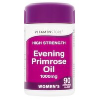 Vitamin Store High Strength Evening Primrose Oil 1000mg Capsules (90 Piece)