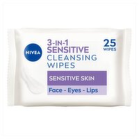 Nivea Biodegradable Face Wipes Normal Skin (25 Piece)