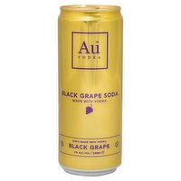 Au Vodka Black Grape Soda Can (330 ml)