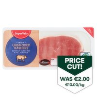 SuperValu Unsmoked Back Rasher (200 g)