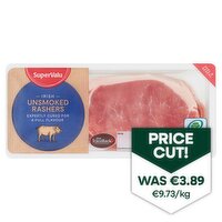 SuperValu Unsmoked Back Rasher (400 g)