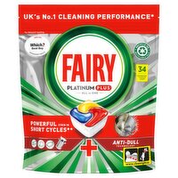 Fairy Platinum Plus Dishwasher Tablets (34 Piece)