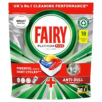 Fairy Platinum Plus Deep Clean Dishwasher Tablets (18 Piece)