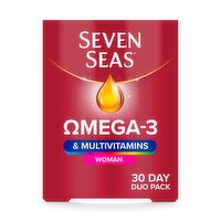 Seven Seas Omega 3 Multivitamins Woman 30+30 Caps (60 Piece)