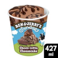 Ben & Jerry's Ice Cream Choco-lotta Cheesecake Sundae (427 ml)