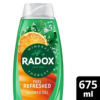 Radox Feel Refreshed Bodywash Shower Gel (675 ml)