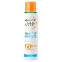 Garnier Ambre Solaire Sensitive Advanced Dry Mist Sun Spray Spf 50+ (150 ml)