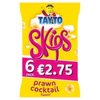 Tayto Prawn Cocktail Skips Snacks 6 Pack (17 g)