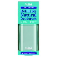 Wild For Men Mint & Aloe Vera Natural Deodorant (40 g)