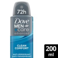 Dove Man Clean Comfort Antiperspirant Deodorant  (200 ml)