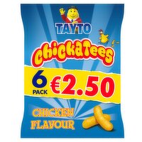 Tayto Chickatees Snacks 6 Pack (17 g)