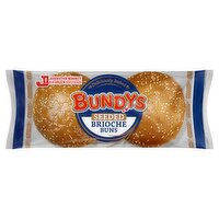 Bundys Seeded Brioche Burger Buns (320 g)