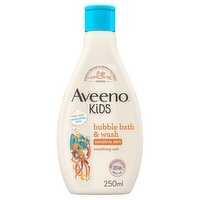 Aveeno Kids Bubble Bath & Wash (250 ml)