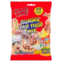 Gummi Zone Fast Food Mix Bag (172 g)