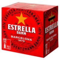 Estrella Damm 12 Pack (330 ml)