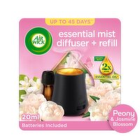 Airwick Peony & Jasmine Essential Mist Kit (20 ml)