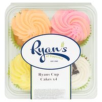 Ryan's Cup Cakes 4 Pack (220 g)
