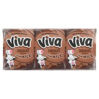 Viva Chocolate Milk 3 Pack (600 ml)