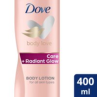 Dove Glowing Care Body Lotion (400 ml)