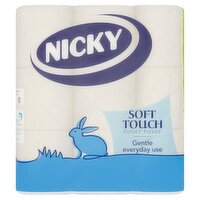 Nicky Soft Touch Toilet Tissue 9 Pack (9 Roll)